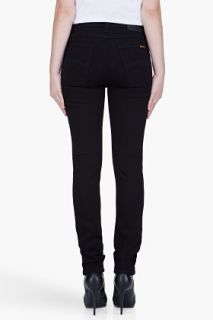 Nudie Jeans Black High Kai Organic Jeans for women