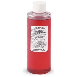 Dwyer Instruments A 102 GAGE OIL, Red, 0.826 Specify Gravity