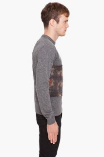 Lanvin Silk Detail Sweater for men