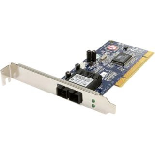 StarTech 100 Mbps Full/Low Profile MM SC Fiber PCI NIC Card Today