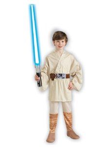 Kids Star Wars Luke Skywalker Costume   Child Large Toys