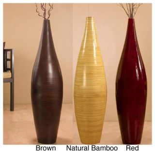 Handcrafted Bamboo Floor Vase and Branches Today $97.99 5.0 (6