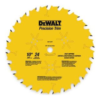 Dewalt DW7124PT Circular Saw Bld, Crbde, 10 In, 24 Teeth