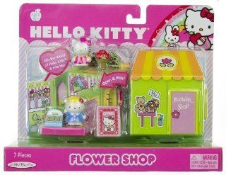 Hello Kitty World Playset   Flower Shop Toys & Games