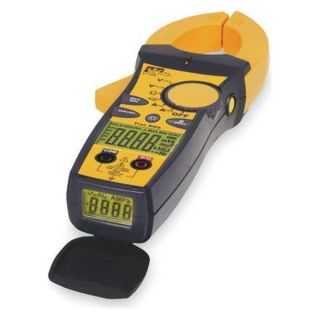 Ideal 61 766 Digital Clamp On Ammeter, 660A, TRMS