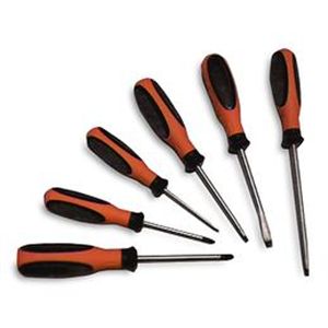 Witte WI20340 Screwdriver Set, Combo, Fuzzy, 6 Pc