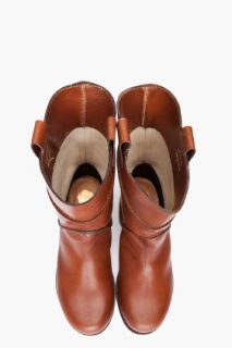 Viktor & Rolf Flat Leather Boots for women