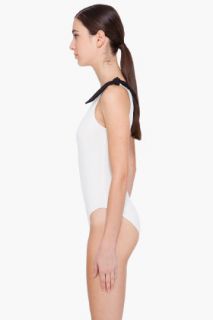 3.1 Phillip Lim Asymmetrical One Piece Swimsuit for women