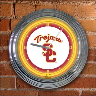 USC Trojans 15 inch Neon Clock Today $71.99