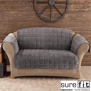 Deluxe Dark Grey Pet Sofa Cover