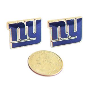 New York Giants Stud Logo Earrings