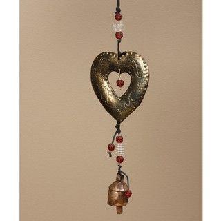 Iron and Glass Heart of the Matter Hanging Art (India)