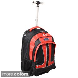 World Traveler Rolling Upright Computer Laptop Backpack Today $59.99