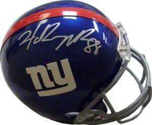 Hakeem Nicks Autographed/Hand Signed New York Giants Full