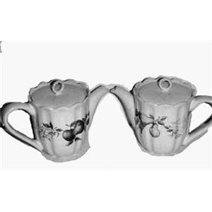 Jay Import CO Inc 40 0562 Chutney Pattern Teapot