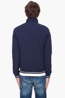 J. Lindeberg Navy Matteus Zip Up for men