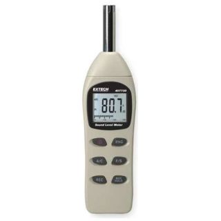 Extech 407730 Digital Sound Level Meter, 40 to 130 dB