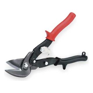 Malco M2006 Offset Aviation Snips, Left, Red, 10 3/4 In