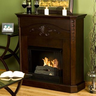 Concord Espresso Gel Fuel Fireplace