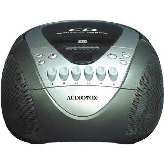 Audiovox CE248 Portable CD AM/FM Cassette Boom Box 