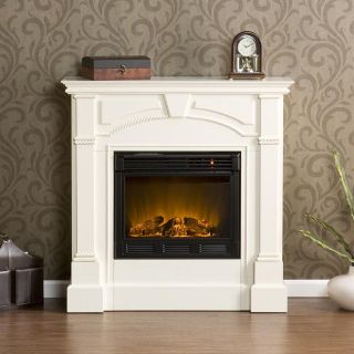 Wynn Ivory Electric Fireplace