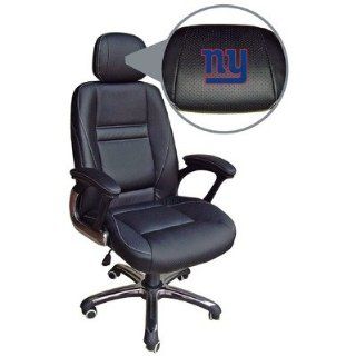 NFL New York Giants Leather Office Chair Sports