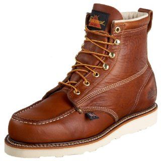 Wing Heritage Mens Classic Work 6 Inch Moc Toe Boot   Leather Shoes