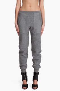 T By Alexander Wang Ribbed Sweatpants for women