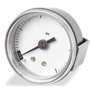 Approved Vendor 4UA45 Vacuum Gauge, U Clamp, 2 1/2 In, 30 In Hg