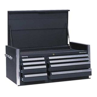 Kennedy 46000BK Maintenance Chest, 46 W, 8 Drawer, Black