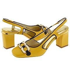 Marc by Marc Jacobs Posted Slg Chain Orn Yellow/ Navy Vogue Patent