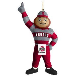 NCAA Ohio State Buckeyes Brutus Mascot Ornament Sports