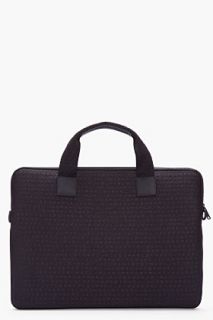 Marc By Marc Jacobs Black Commuter Laptop Bag for men