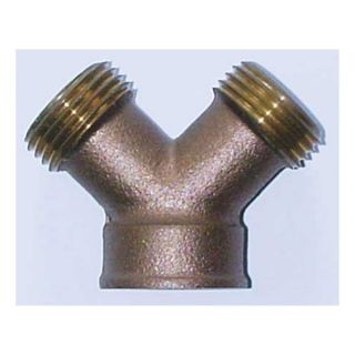 Approved Vendor 4NDT2 Hose Y Connector, 2 Way, GHT