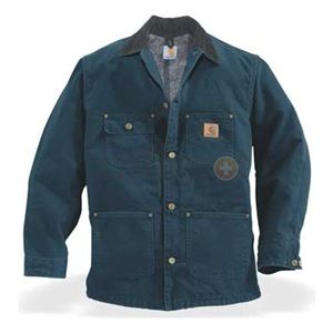 Carhartt C02 MDT REG LRG Coat, L, Midnight Blue