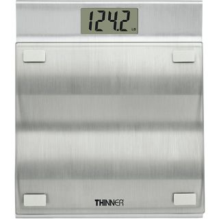 Thinner by Conair 400 pound Capacity Digital Glass Scale