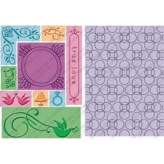 Cuttlebug True Love All In One Embossing Plate