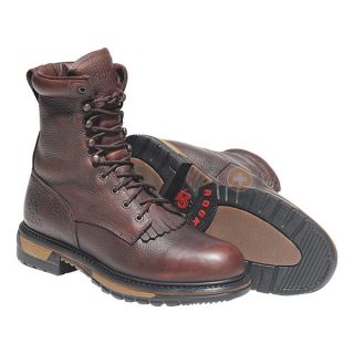 Rocky 6717 9.5WIDE Work Boots, Stl, Mn, 9.5W, Bridle Brn, 1PR