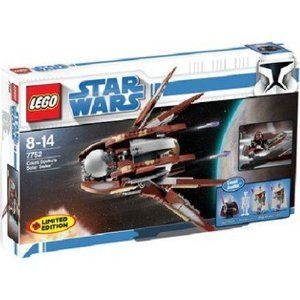 LEGO Star Wars Set 7752 Clone Wars Count Dookus Solar Sailer 