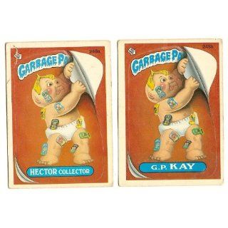 GARBAGE PAIL KIDS Cards 6th SERIES 248 a & b Hector Collector GP Kay