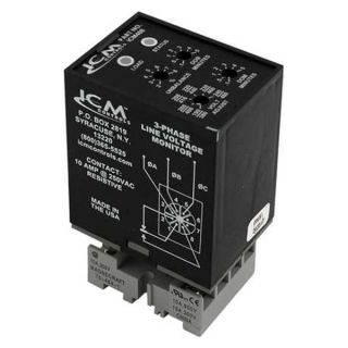 Icm ICM408 Plug In Line Voltage Monitor, 3 Phase