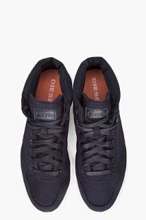 Diesel Black Invasion Sneakers for men