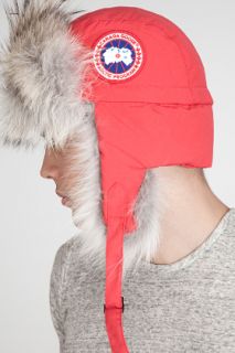 Canada Goose  Aviator Red Hat for men