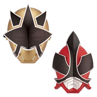 Bandai Power Rangers Fire and Light Mask Bundle