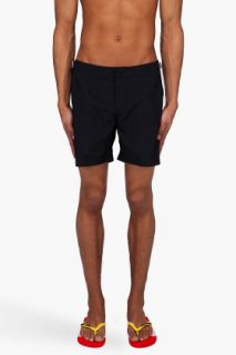 Orlebar Brown Black Bulldog Swim Shorts for men