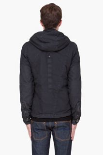 G Star Charcoal Co Recolite Hooded Jacket for men