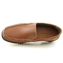 Johnston & Murphy Mens Brown Westerly Ven Loafers