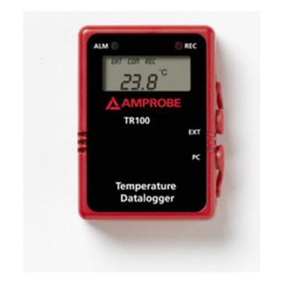Amprobe 3311880 TR100 Temperature Data Logger w/Digital Display Be