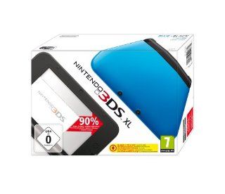 Nintendo 3DS XL   Konsole, blau/schwarz Games