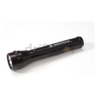 Smith & Wesson SW525BK Flashlight, Xenon, 2D, Alum, 10 1/2 In, Black